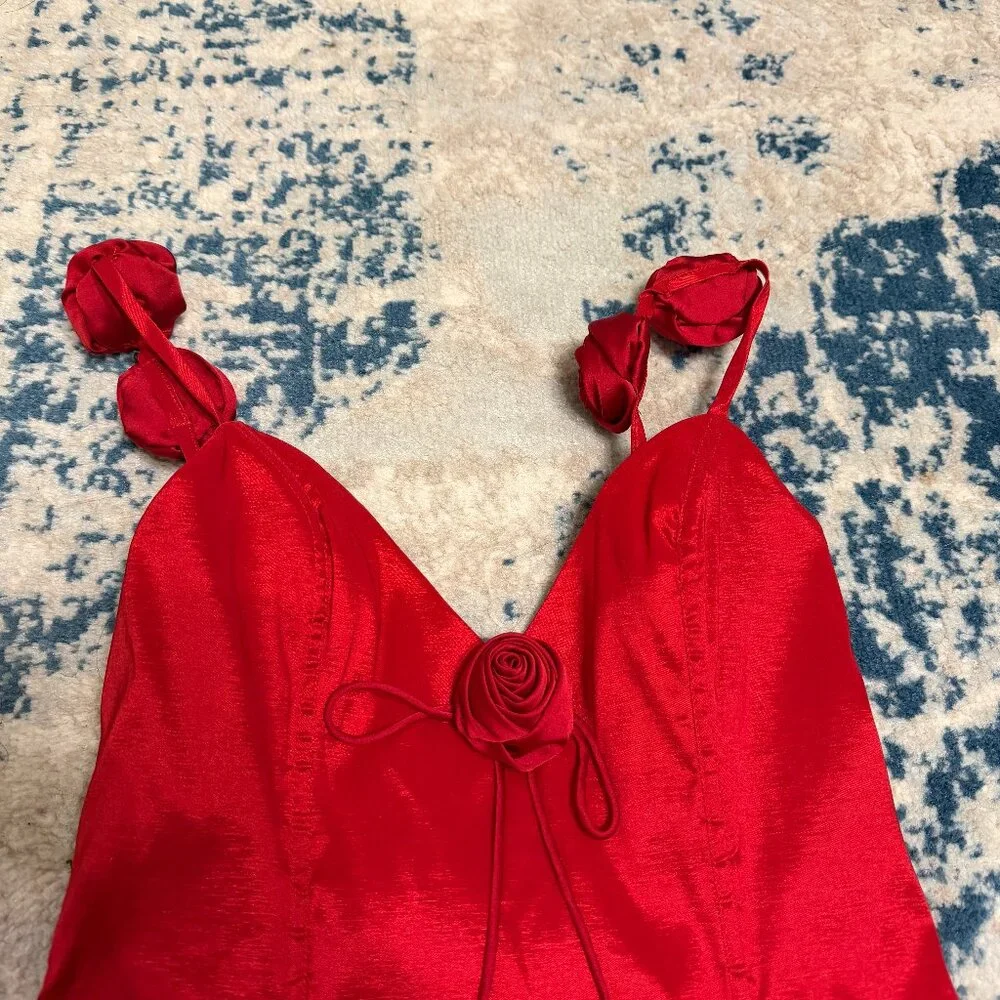 NWT For Love & Lemons Orsa Mini Dress - Picture 5 of 7